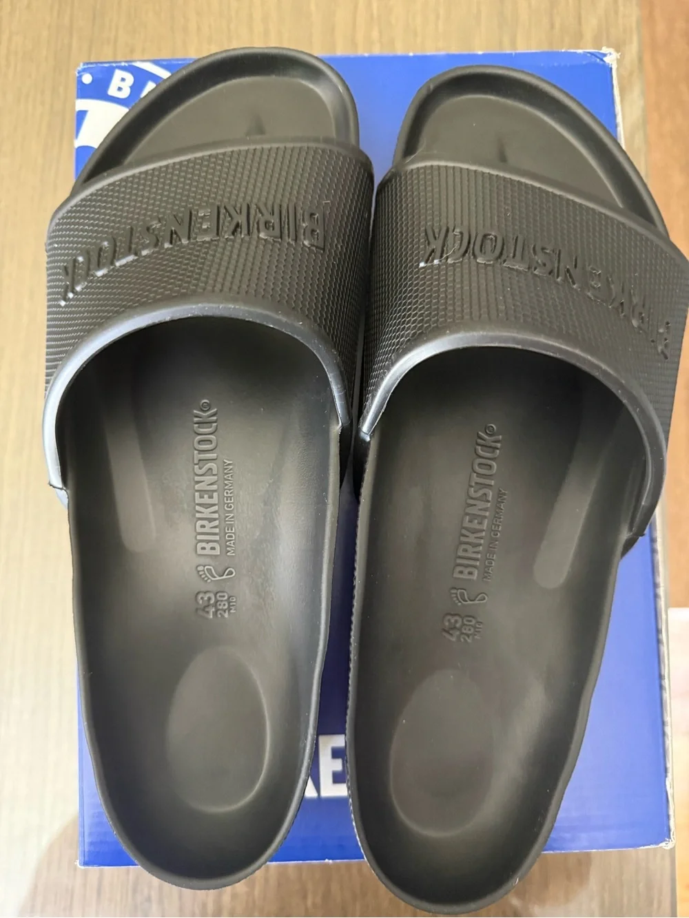 Birkenstock Men’s Black EVA Slide Sandals size us 10